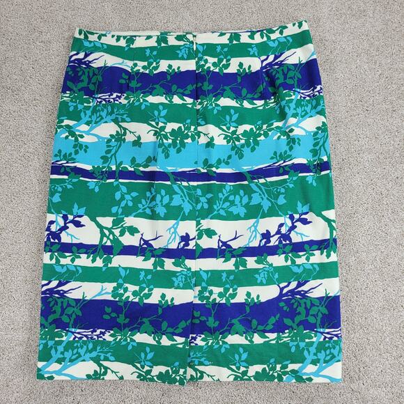 Talbots Womens Skirt 12 Green & Purple Lot of 2 Pencil Straight Stretch Casual - Picture 12 of 16